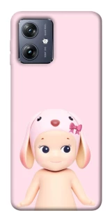 Чохол на Motorola Moto G54 Pink Ribbon Hop фото 1 Чохол на Motorola Moto G54 Pink Ribbon Hop фото 1 з 1