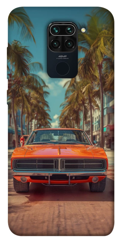 Чехол на Xiaomi Redmi Note 9 / Redmi 10X Tropical car фото 1 из 1