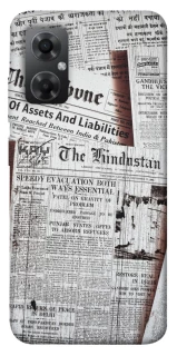 Чехол на Xiaomi Redmi Note 11R Газеты фото 1 из 1