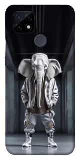 Чехол на Realme C21 Слон v2 фото 1 из 1