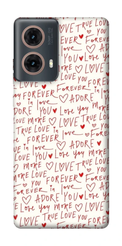 Чехол на Motorola Moto G85 Love aesthetic ver.4 фото 1 из 1