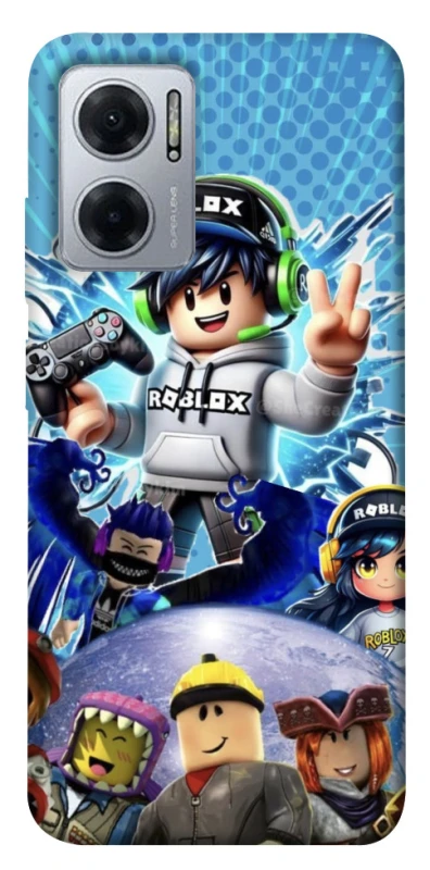 Чехол на Xiaomi Redmi Note 11E Roblox collage ver.3 фото 1 из 1