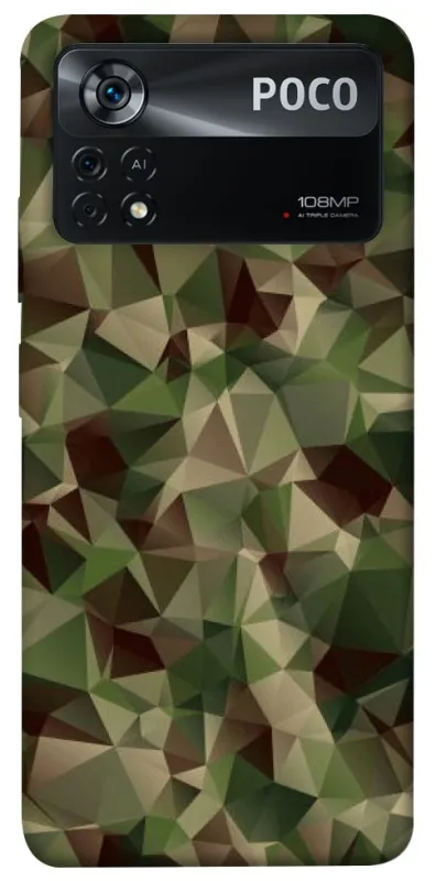 Чохол на Xiaomi Poco X4 Pro 5G camouflage v2 фото 1 з 1