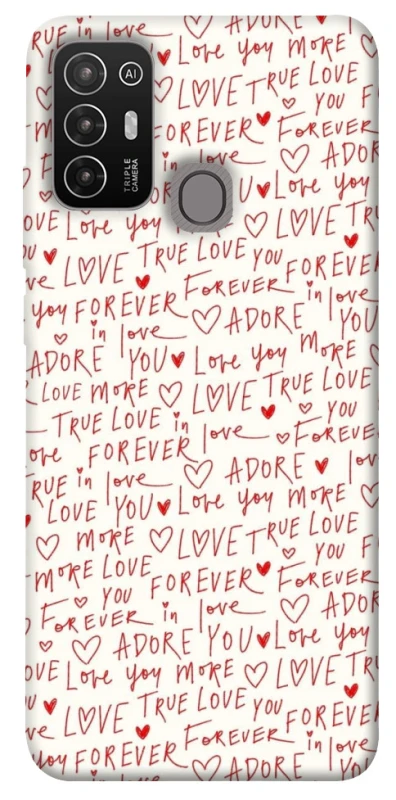 Чохол на ZTE Blade A52 Love aesthetic ver.4 фото 1 з 1