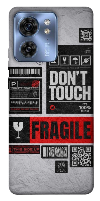 Чохол на Motorola Edge 40 Don't touch фото 1 з 1