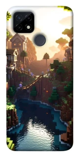 Чехол на Realme C12 Minecraft sunset фото 1 из 1