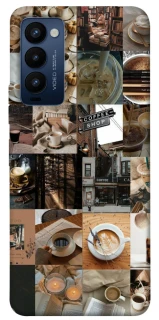 Чохол на TECNO Camon 18 Coffee collage ver.3 фото 1 з 1