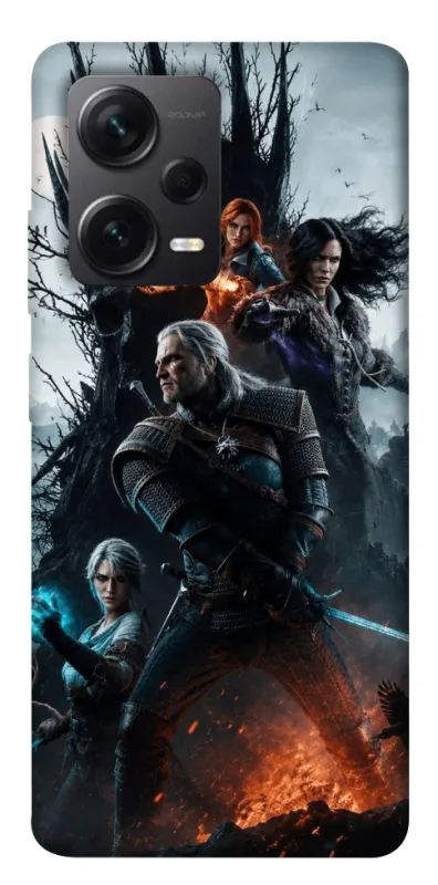 Чехол на Xiaomi Redmi Note 12 Pro+ 5G Witcher v2 фото 1 из 1