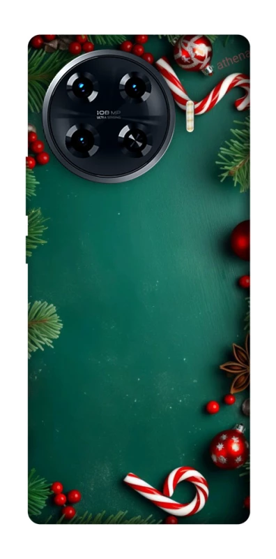 Чехол на TECNO Spark 20 Pro+ Новогодний v35 фото 1 из 1