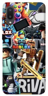 Чехол на Samsung Galaxy A02 Roblox collage ver.1 фото 1 из 1