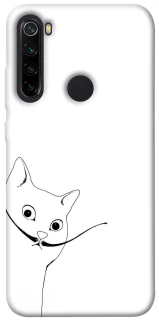 Чохол на Xiaomi Redmi Note 8 Кіт Дали фото 1 з 1