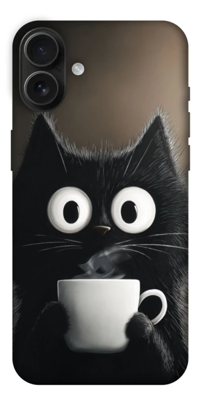 Чехол на Apple iPhone 16 Plus morning cat фото 1 из 1