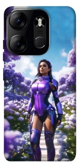 Чохол на Tecno Spark Go 2023 Cyber space girl ver.4 фото 1 з 1