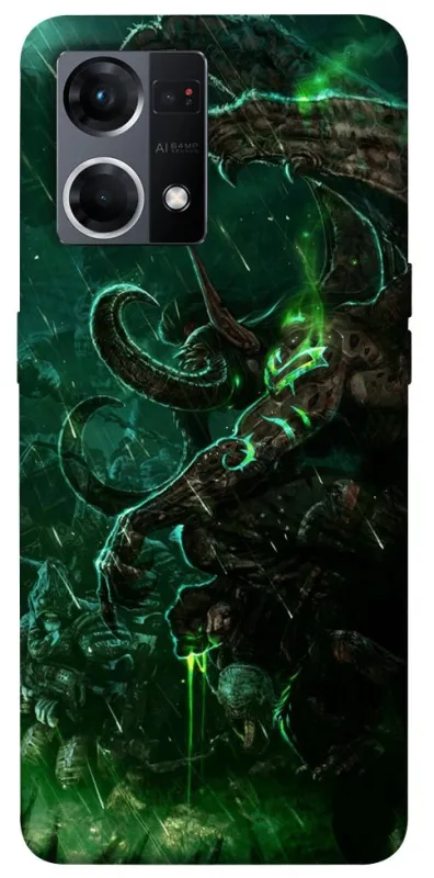 Чохол на Oppo Reno 7 4G Warcraft Illidan v2 фото 1 з 1