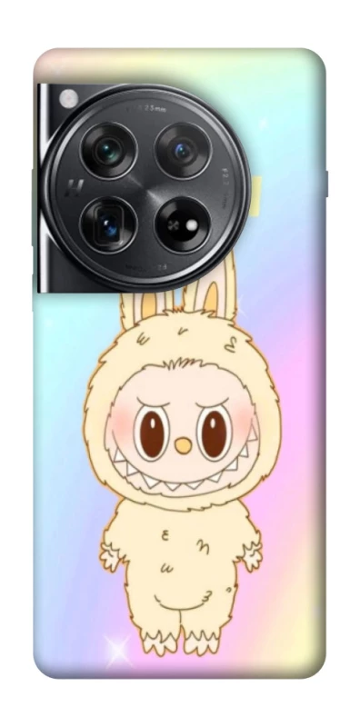 Чохол на OnePlus 12 Fluffy Rainbow Labubu фото 1 з 1