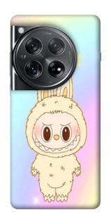 Чохол на OnePlus 12 Fluffy Rainbow Labubu фото 1 з 1