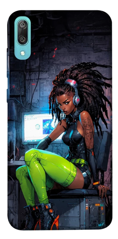 Чехол на Huawei Y6 Pro (2019) Cyber girl фото 1 из 1