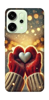 Чехол на Oppo Reno 14 Heart in hand фото 1 из 1