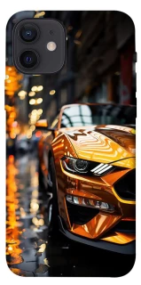 Чохол на Apple iPhone 12 (6.1") Golden sports car фото 1 з 1