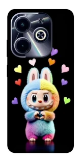 Чехол на Infinix Hot 40i Labubu Love фото 1 из 1