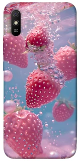 Чохол на Xiaomi Redmi 9A Полуниця в воді фото 1 з 1