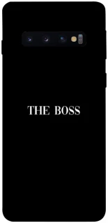 Чохол на Samsung Galaxy S10 The boss фото 1 з 1