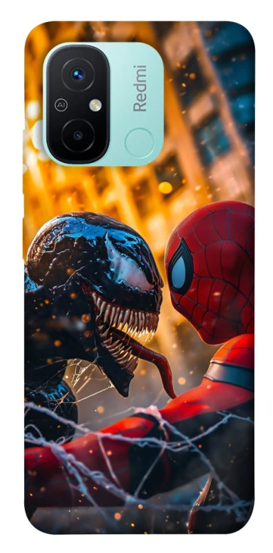 Чохол на Xiaomi Redmi 12C / Poco C55 Venom vs Spiderman фото 1 з 1