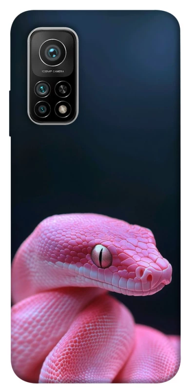 Чохол на Xiaomi Mi 10T Рожева змія фото 1 з 1