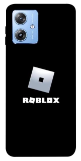 Чехол на Motorola Moto G84 Roblox logo black фото 1 из 1