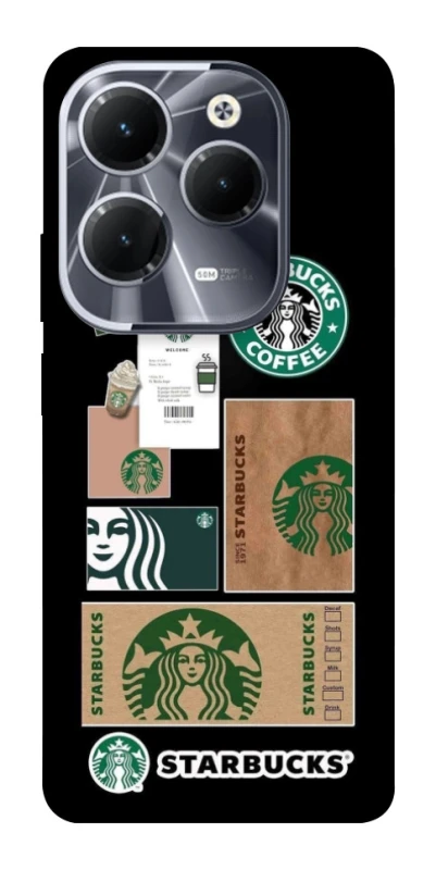 Чохол на Infinix Hot 40 Starbucks coffee фото 1 з 1