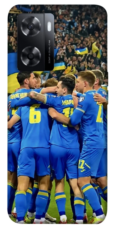 Чехол на Oppo A77s Сборная Украины v3 фото 1 из 1