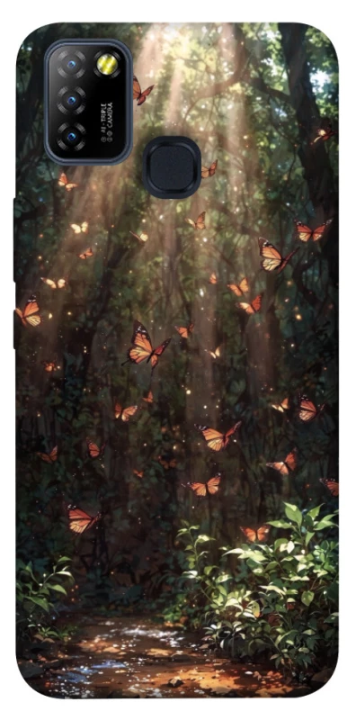 Чохол на Infinix Hot 10 Lite butterfly фото 1 з 1