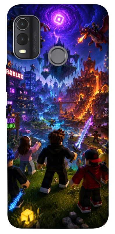 Чехол на Nokia G11 Plus Roblox aesthetics ver.12 фото 1 из 1