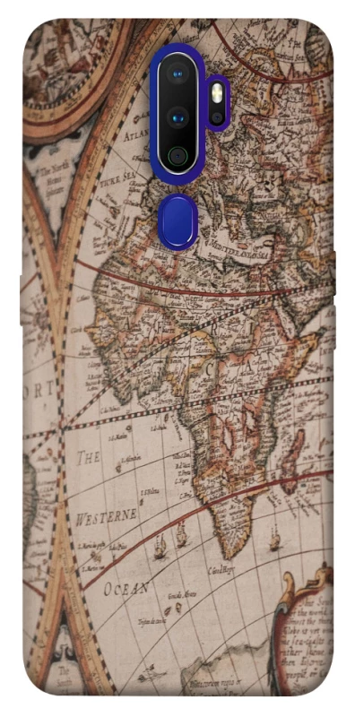 Чехол на Oppo A5 (2020) / Oppo A9 (2020) Карта путешествий фото 1 из 1