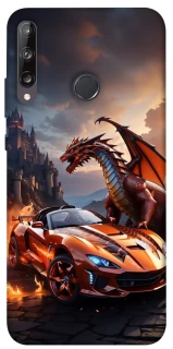 Чохол на Huawei P40 Lite E Сar and dragon фото 1 з 1