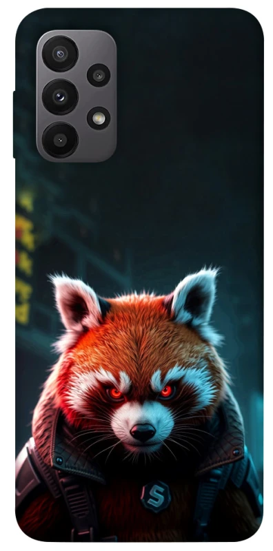 Чохол на Samsung Galaxy A23 4G Cyber Red Panda фото 1 з 1