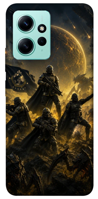 Чохол на Xiaomi Redmi Note 12 4G HELLDIVERS ver.2 фото 1 з 1