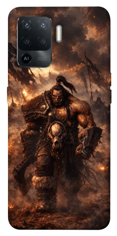Чехол на Oppo Reno 5 Lite Grommash Hellscream фото 1 из 1