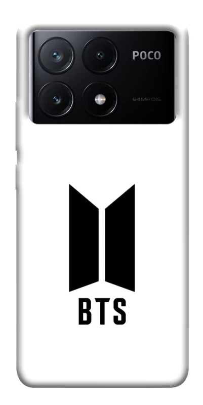 Чехол на Xiaomi Poco X6 BTS logo фото 1 из 1