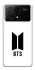 Чехол на Xiaomi Poco X6 BTS logo фото 1 из 1