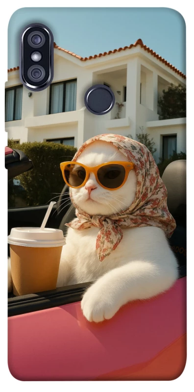 Чохол на Xiaomi Redmi Note 5 Pro / Note 5 (AI Dual Camera) Stylish Cat Cruise фото 1 з 1