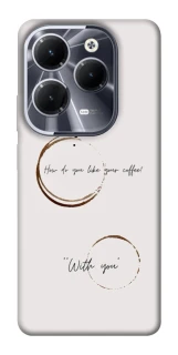 Чехол на Infinix Hot 40 Coffee with you фото 1 из 1