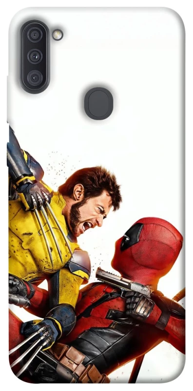 Чехол на Samsung Galaxy A11 Deadpool and Wolverine фото 1 из 1