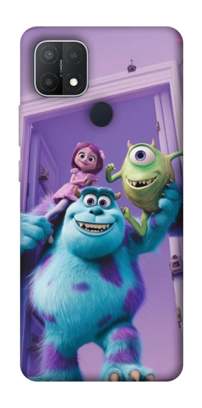 Чохол на Oppo A15s / A15 Monsters friends фото 1 з 1