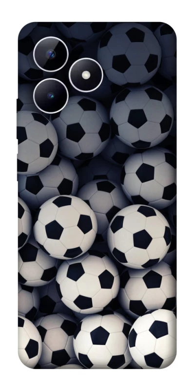 Чохол на Realme Note 50 5G Футбольні м'ячи фото 1 з 1