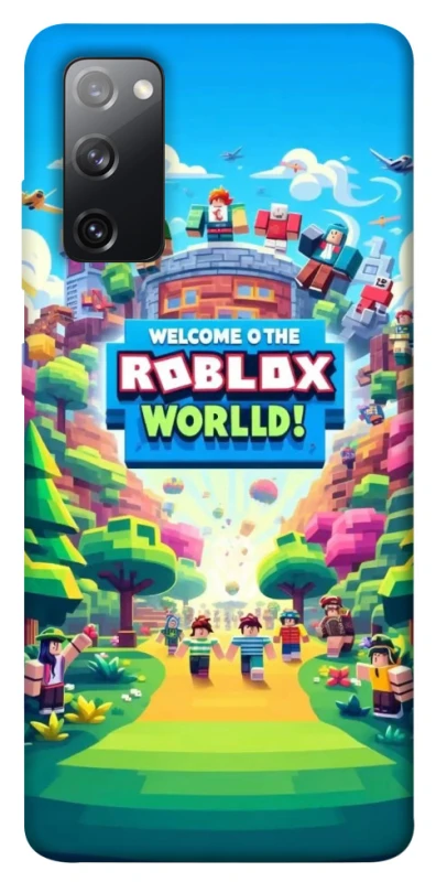 Чохол на Samsung Galaxy S20 FE Roblox World фото 1 з 1