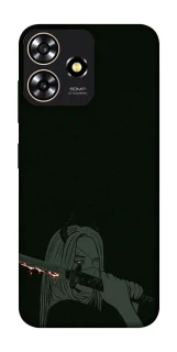 Чехол на ZTE Blade A73 4G Человек-Бензопила фото 1 из 1