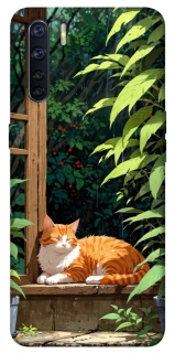 Чохол на Oppo A91 red cat фото 1 з 1