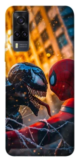 Чехол на Vivo Y31 Venom vs Spiderman фото 1 из 1