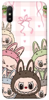 Чохол на Xiaomi Redmi 9A All Labubu 2 фото 1 з 1